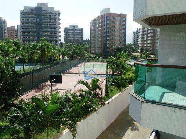 Apartamento com 4 dormitórios para alugar, 198 m² por R$ 18.000,00/mês - Riviera Módulo 6 - Bertioga/SP