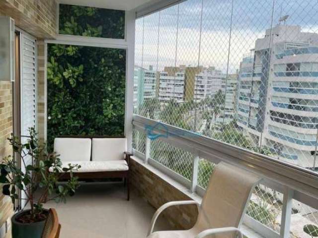 Apartamento com 3 dormitórios para alugar, 98 m² por R$ 2.400,00/dia - Riviera - Módulo 7 - Bertioga/SP