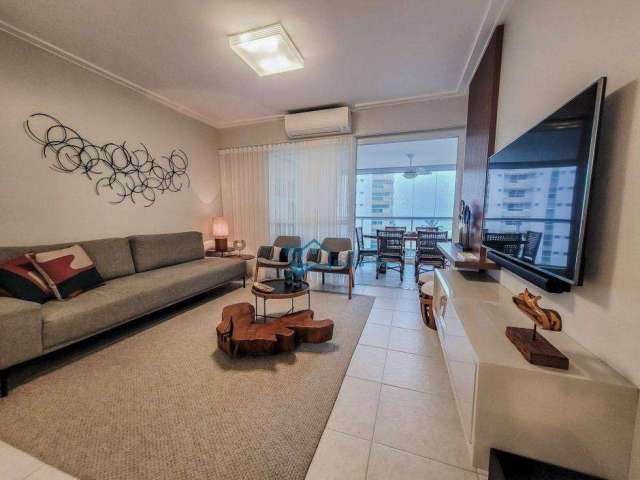 Apartamento com 3 dormitórios para alugar, 132 m² por R$ 4.000,00/dia - Riviera - Módulo 8 - Bertioga/SP