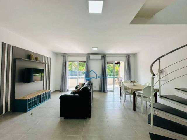 Apartamento Duplex com 2 dormitórios, 91 m² - venda por R$ 1.080.000,00 ou aluguel por R$ 5.000,00/mês - Jardim  São Lourenço - Bertioga/SP