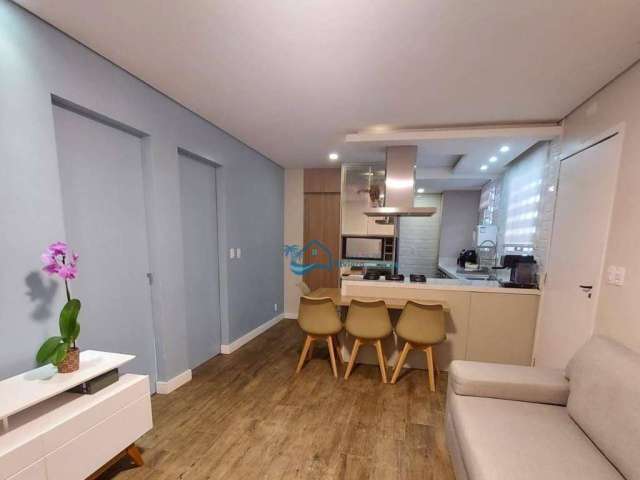 Apartamento com 2 dormitórios à venda, 50 m² por R$ 450.000,00 - Maitinga - Bertioga/SP