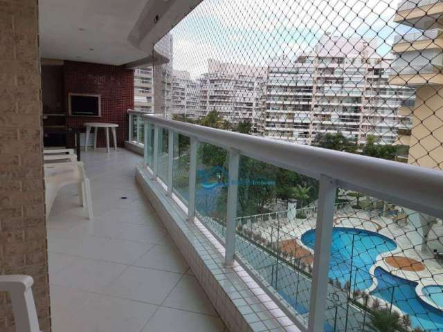 Apartamento com 3 dormitórios para alugar, 108 m² por R$ 12.000,00/mês - Riviera Módulo 8 - Bertioga/SP