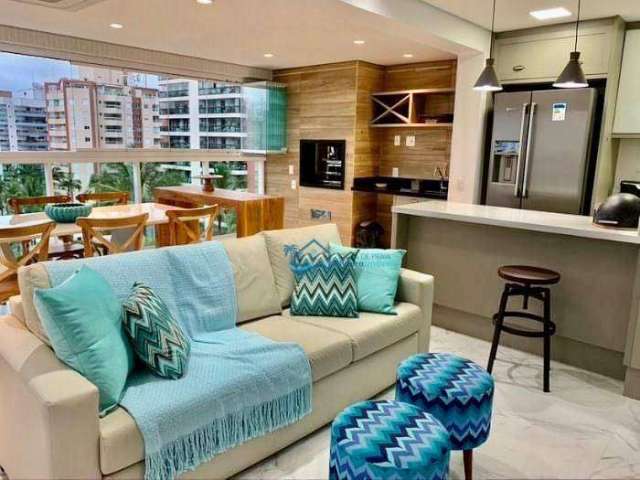 Apartamento com 3 dormitórios, 127 m² - venda por R$ 4.100.000,00 ou aluguel por R$ 1.750,00/dia - Riviera Módulo 7 - Bertioga/SP