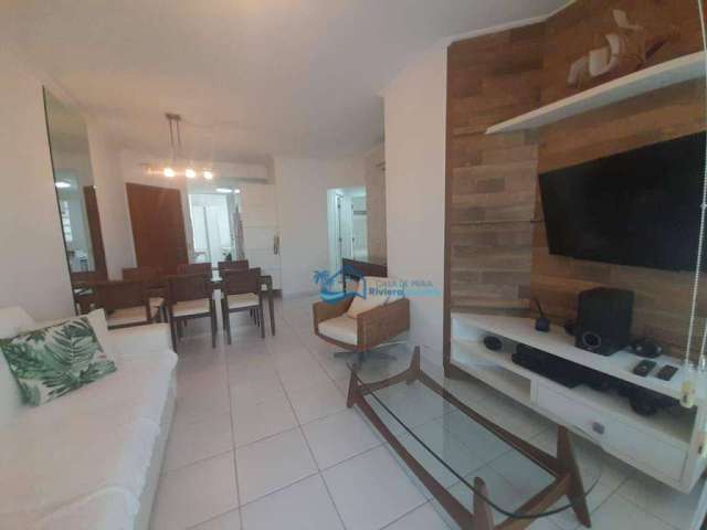 Apartamento com 3 dormitórios para alugar, 98 m² por R$ 10.500,00/mês - Riviera Módulo 08 - Bertioga/SP