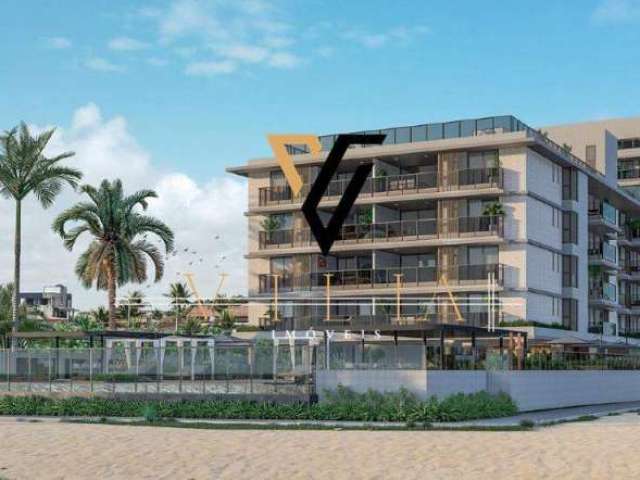 Belíssimo Apartamento Pé na Areia na Praia Formosa em Cabedelo com 66m², 2 Suítes e 1 Áreá de Lazer completa. A partir de R$ 796.080,00