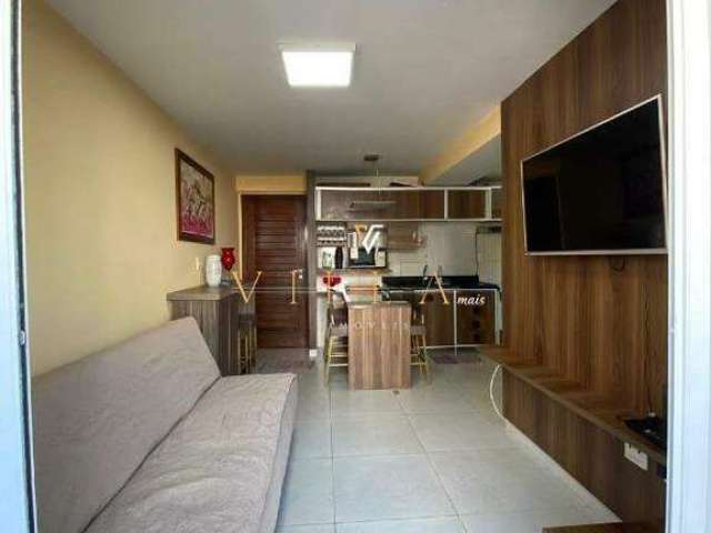 Excelente Apartamento Mobiliado em Cabo Branco com 56m² por Apenas R$ 640.000,00