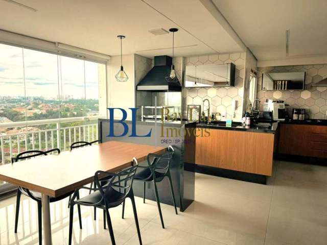 Apartamento Em Andar Alto Vista Livre 141M² - Condomínio Paulistano Morumbi