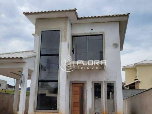 Casa com 2 dormitórios à venda, 90 m² por R$ 430.000 - Pindobas - Maricá/RJ