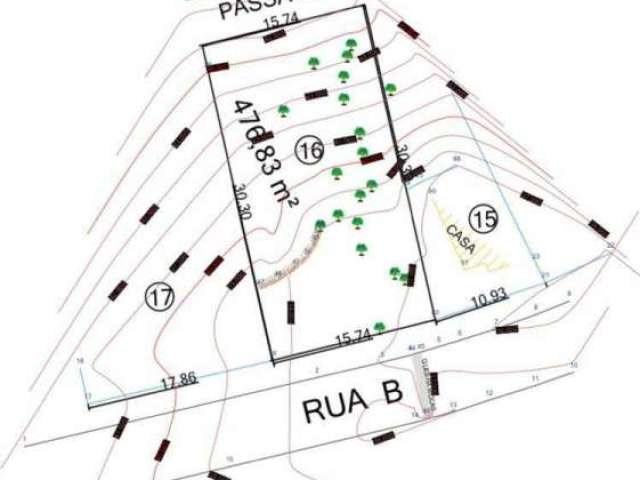 Terreno à venda, 476 m² por R$ 460.000 - Maria Paula - Niterói/RJ