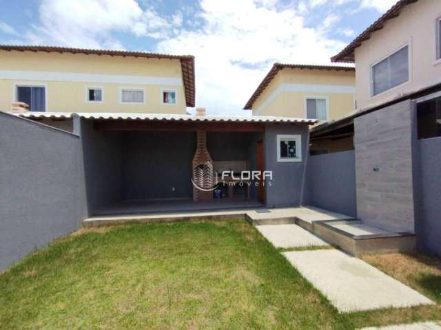 Casa em Itaipuaçu com 2 dormitórios à venda, 90 m² por R$ 385.000 - Jardim Atlântico Leste (Itaipuaçu) - Maricá/RJ