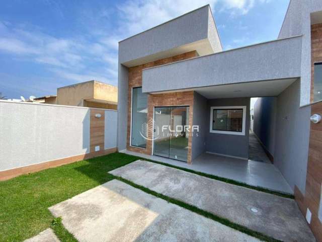 Casa em Itaipuaçu com 3 dormitórios à venda, 100 m² por R$ 500.000 - Jardim Atlântico Central (Itaipuaçu) - Maricá/RJ