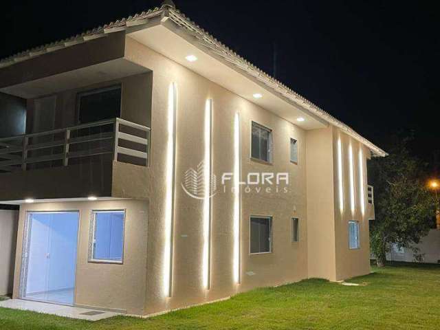 Casa com 4 dormitórios à venda, 186 m² por R$ 700.000 - Jardim Atlântico Leste (Itaipuaçu) - Maricá/RJ