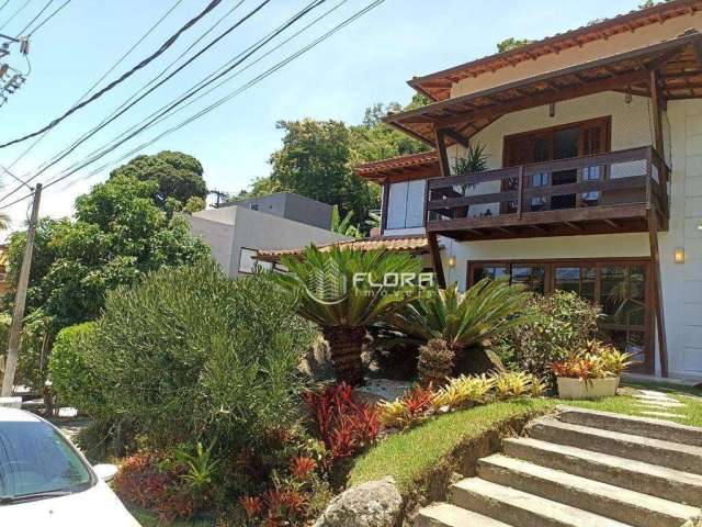 Casa com 5 dormitórios à venda, 300 m² por R$ 2.500.000,00 - Itacoatiara - Niterói/RJ