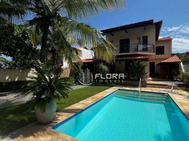 Casa com 5 dormitórios à venda, 400 m² por R$ 4.200.000,00 - Itacoatiara - Niterói/RJ