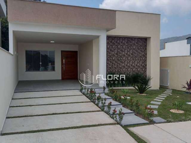 Casa com 3 dormitórios à venda, 131 m² por R$ 579.000,00 - Ubatiba - Maricá/RJ