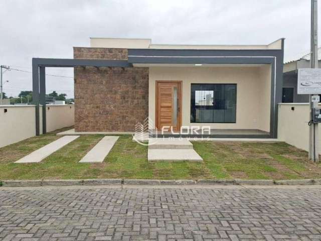 Casa com 2 dormitórios à venda, 83 m² por R$ 450.000,00 - Pindobas - Maricá/RJ