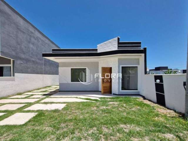 Casa com 2 dormitórios à venda, 76 m² por R$ 400.000,00 - Pindobas - Maricá/RJ