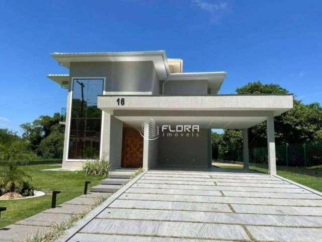 Casa com 4 dormitórios à venda, 271 m² por R$ 1.650.000 - Ubatiba - Maricá/RJ