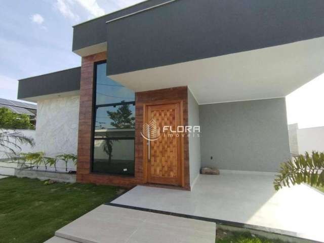 Casa com 3 dormitórios à venda, 104 m² por R$ 790.000 - Cajueiros (Itaipuaçu) - Maricá/RJ