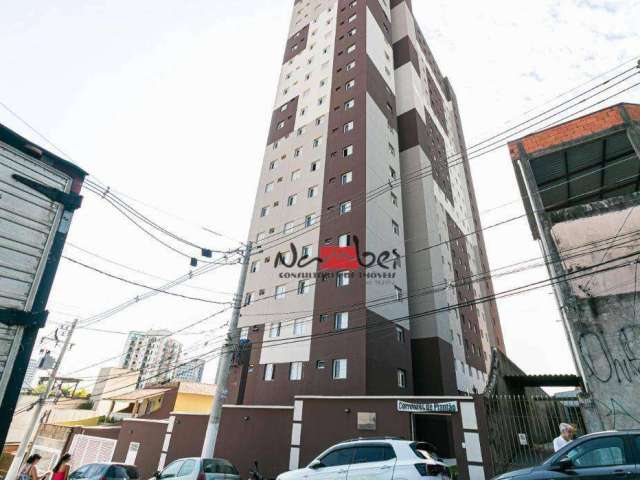 Apartamento Novo com 2 dormitórios à venda, 39 m² por R$ 266.000 - Vila Matilde - São Paulo/SP