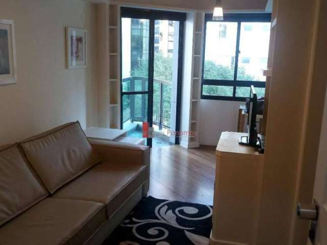 Apartamento Duplex com 1 dormitório para alugar, 45 m² por R$ 4.387,00/mês - Itaim Bibi - São Paulo/SP