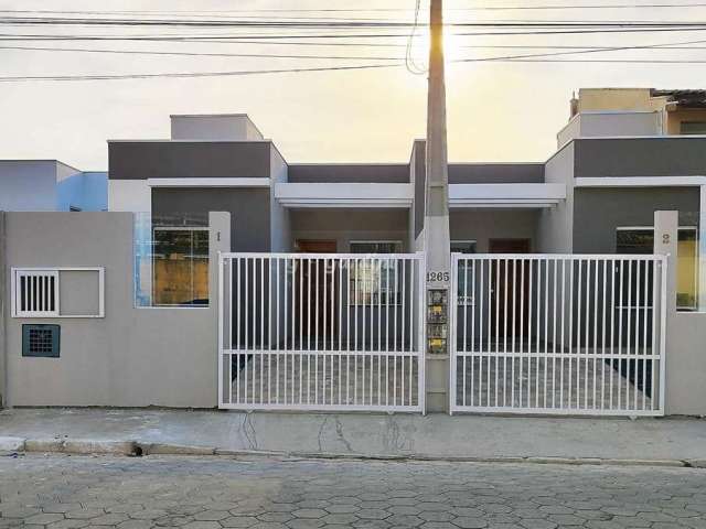 Lindissima casa geminada à venda - santa regina, itajai -sc