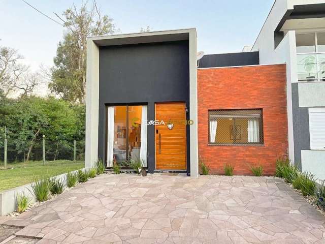 Casa em condomínio fechado com 3 quartos à venda na Rua Eroni Soares Machado, 300, Hípica, Porto Alegre por R$ 640.000