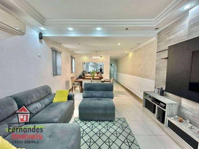 Sobrado Triplex  mobiliado, com piscina 3 dormitórios  à venda, 137 m² por R$980.000 Boqueirão  Praia Grande SP