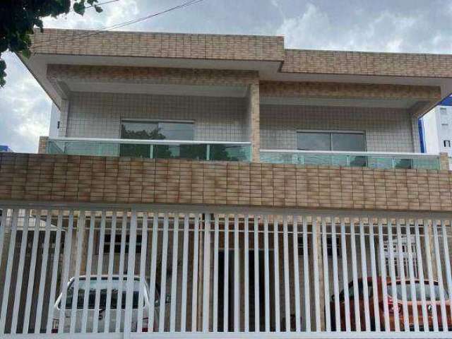 Casa com 2 dormitórios à venda, 88 m² por R$ 435.000,00 - Canto do Forte - Praia Grande/SP