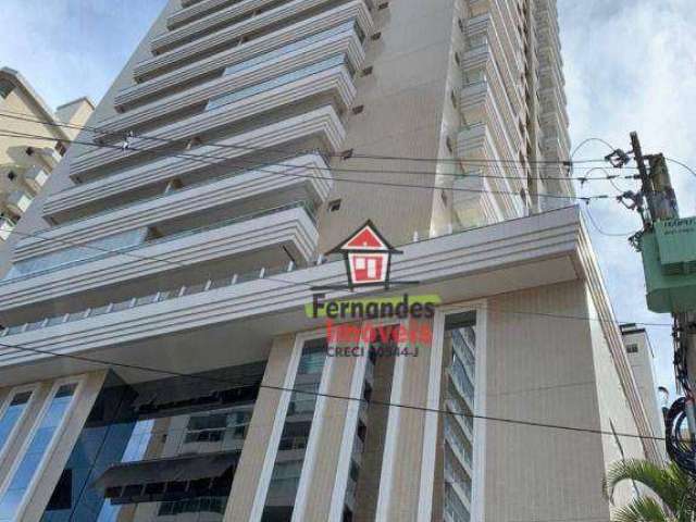 Apartamento novo pronto com parcelamento direto em 100 meses  4 dormitórios à venda, 153 m² por R$1.445.000  - Canto do Forte - Praia Grande/SP