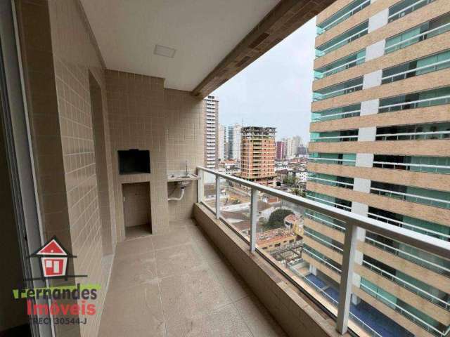 Apartamento para alugar, 63 m² por R$ 3.200,00/mês - Canto do Forte - Praia Grande/SP