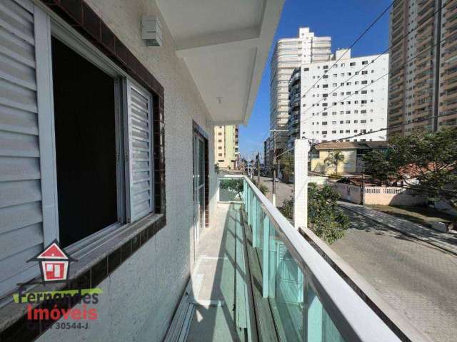 Casa sobreposta frente com 2 quartos sendo 1 suíte à venda 69 m² por R$ 450.000  Aviação  Praia Grande SP