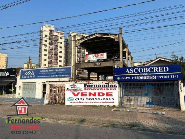 Terreno com galpão à venda na Avenida Kennedy 187 m² por R$ 1.500.000  Tupi  Praia Grande SP