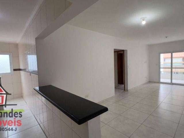 Apartamento com 2 dormitórios para alugar, 81 m² por R$ 3.000,00/mês - Tupi - Praia Grande/SP