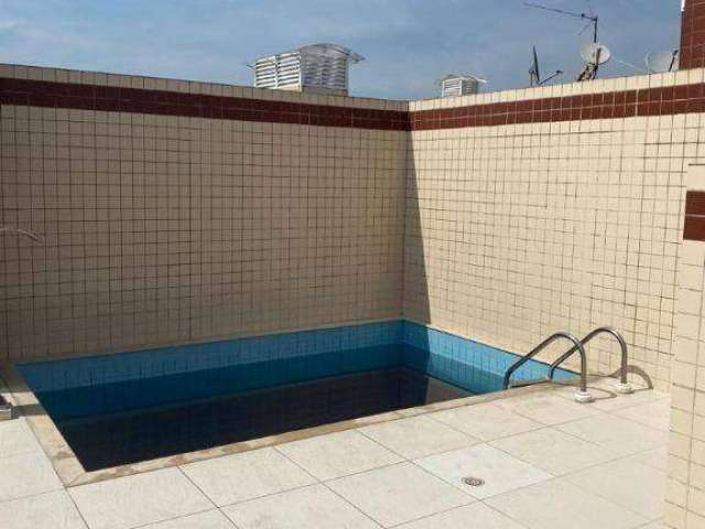 Cobertura Duplex com 4 suítes e 3 vagas, próxima ao mar,  à venda, 400 m² por R$ 3.000.000 - Guilhermina - Praia Grande/SP