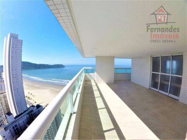 Apartamento com 4 dormitórios à venda, 292 m² por R$ 2.200.000,00 - Vila Guilhermina - Praia Grande/SP