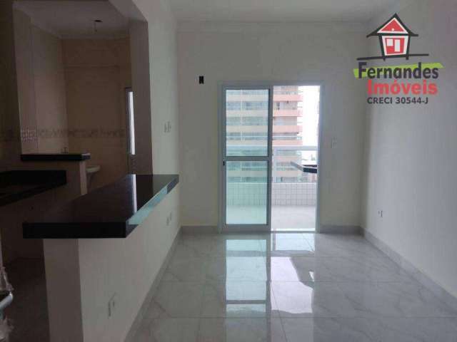 Apartamento novo  com 2 quartos  à venda, 61 m² entrada de  62.000, valor  R$489.000 - Tupi - Praia Grande/SP