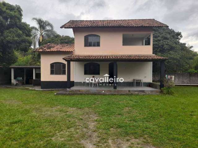 Duas Casas, com área de 1480m², com 4 dormitórios à venda, 270 m² - Inoã - Maricá/RJ