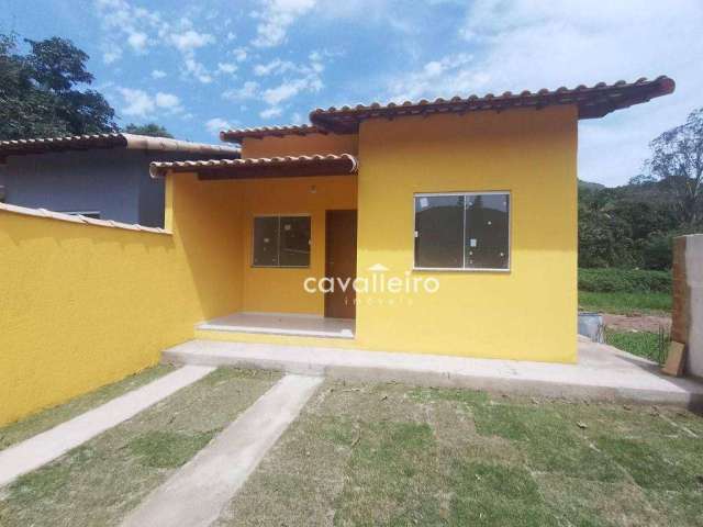 Casa com 2 dormitórios à venda, 67 m² - Vale da Figueira (Ponta Negra) - Maricá/RJ