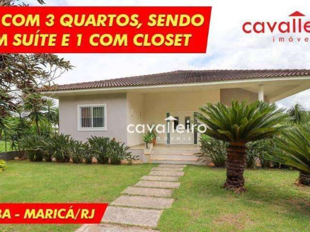 Casa com 3 dormitórios à venda, 280 m² - Ubatiba - Maricá/RJ