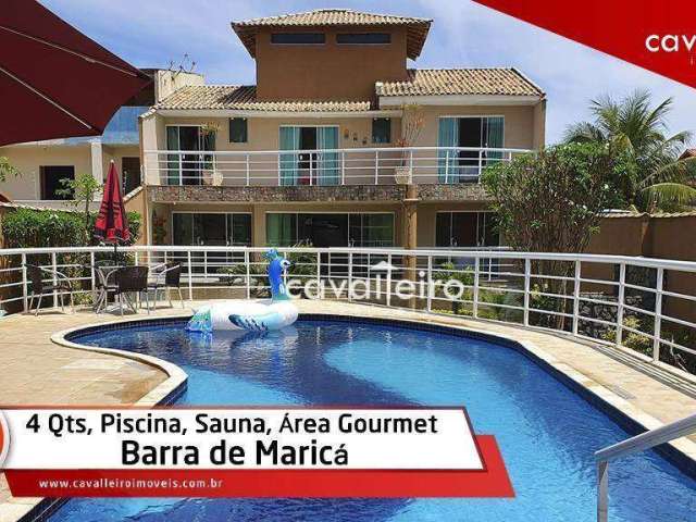 Casa com 4 dormitórios à venda, 261 m² por R$ 1.350.000,00 - Barra de Maricá - Maricá/RJ