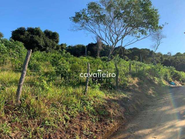 Terreno à venda, 525 m² por R$ 95.000,00 - Bambuí - Maricá/RJ