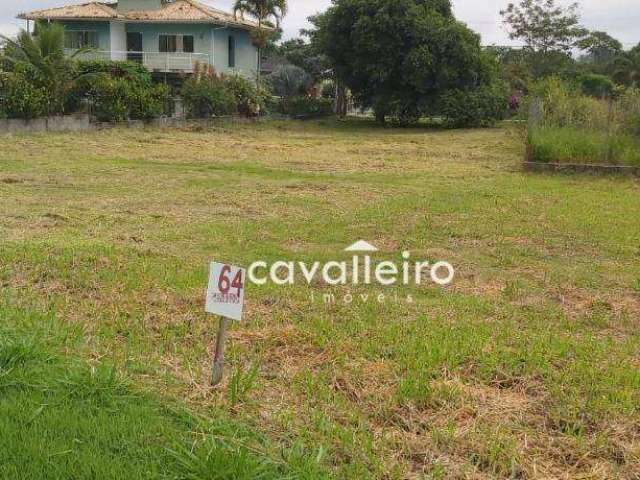 Terreno à venda em condomínio, 1190 m² - Ubatiba - Maricá/RJ