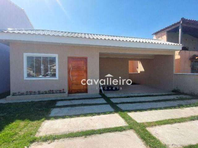 Casa com 3 dormitórios à venda, 142 m²- Caxito - Maricá/RJ