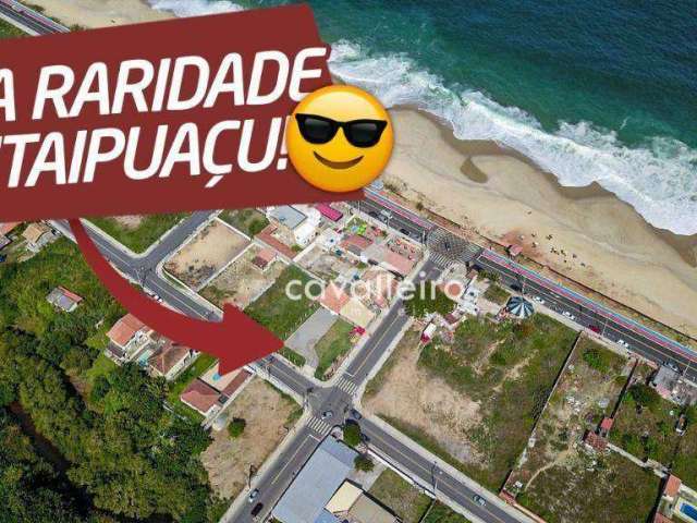 Excelente terreno Comercial,  na quadra da praia de Itaipuaçu, Maricá - RJ