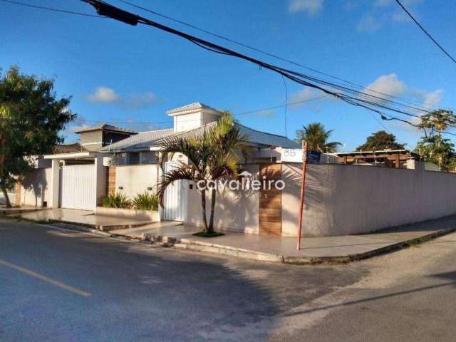 Excelente casa com 3 dormitórios à venda - Jardim Atlântico Leste (Itaipuaçu) - Maricá/RJ