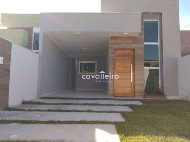Casa com 3 dormitórios à venda, 127 m² - Jardim Atlântico Oeste (Itaipuaçu) - Maricá/RJ