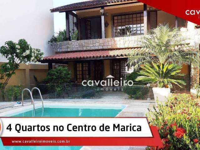 Casa com 4 dormitórios à venda, 292 m² por R$ 1.000.000,00 - Centro - Maricá/RJ