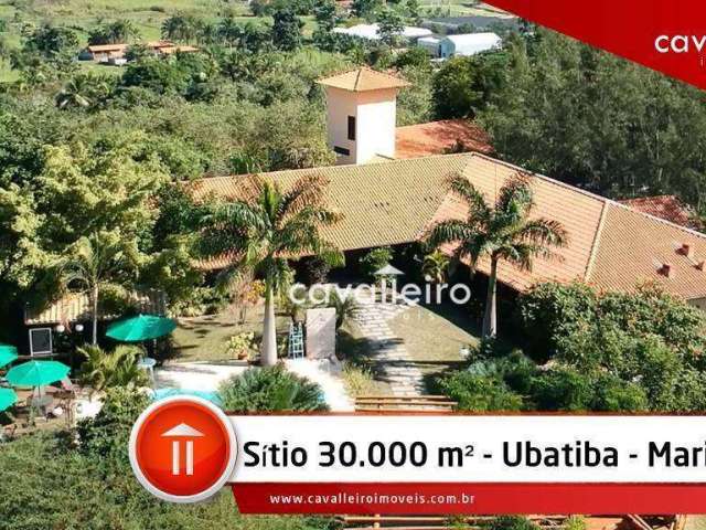 Sítio em Condomínio Rural , com 5 dormitórios à venda, 30000 m² por R$ 3.800.000 - Ubatiba - Maricá/RJ