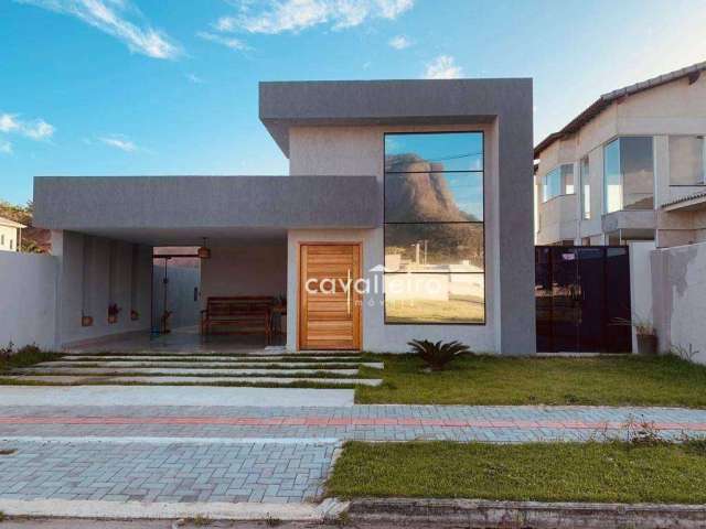 Casa com 3 dormitórios à venda, 120 m² por R$ 740.000,00 - Cajueiros (Itaipuaçu) - Maricá/RJ